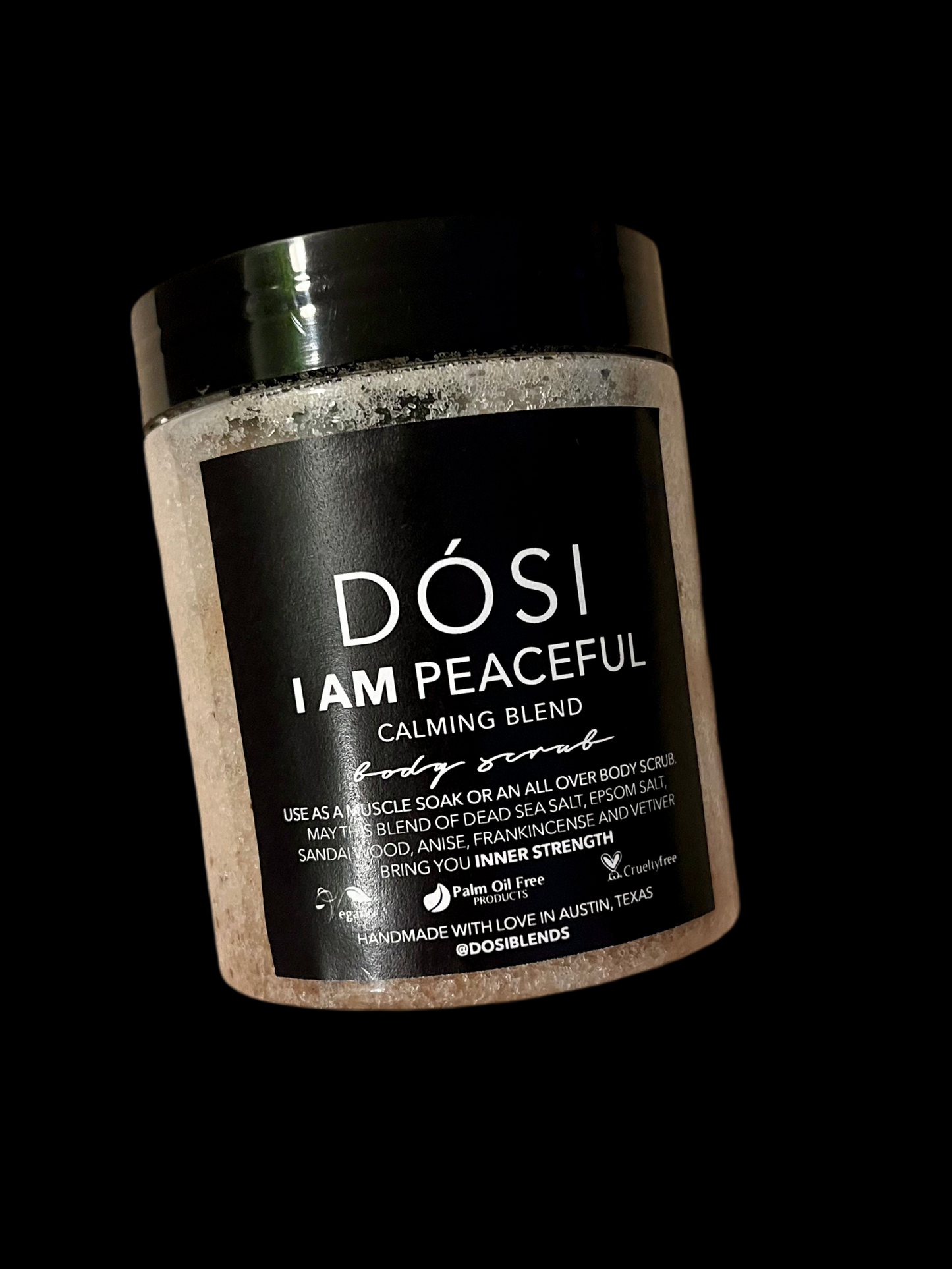 I AM PEACEFUL body scrub