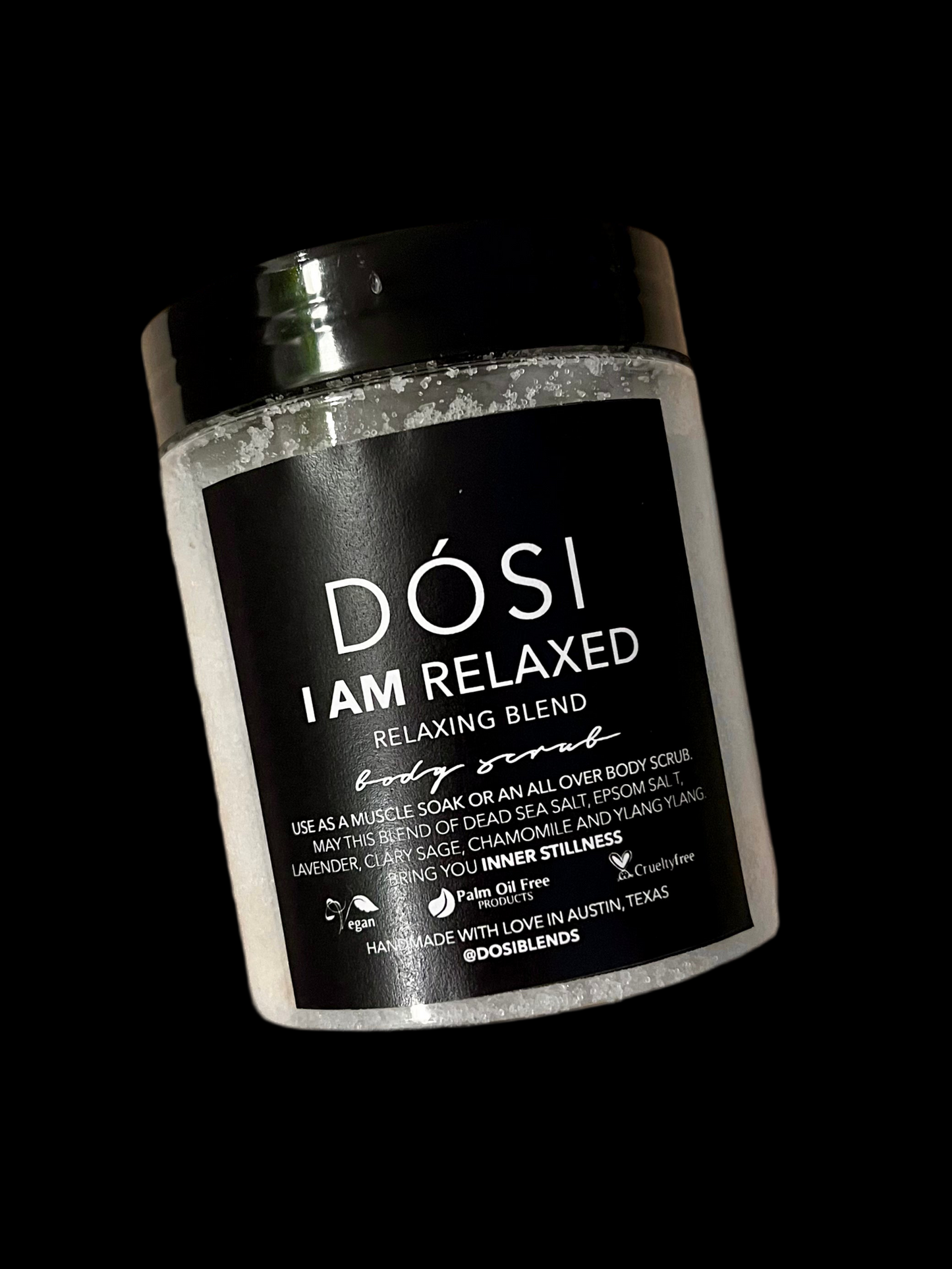 I AM RELAXED body scrub