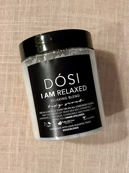 I AM RELAXED body scrub